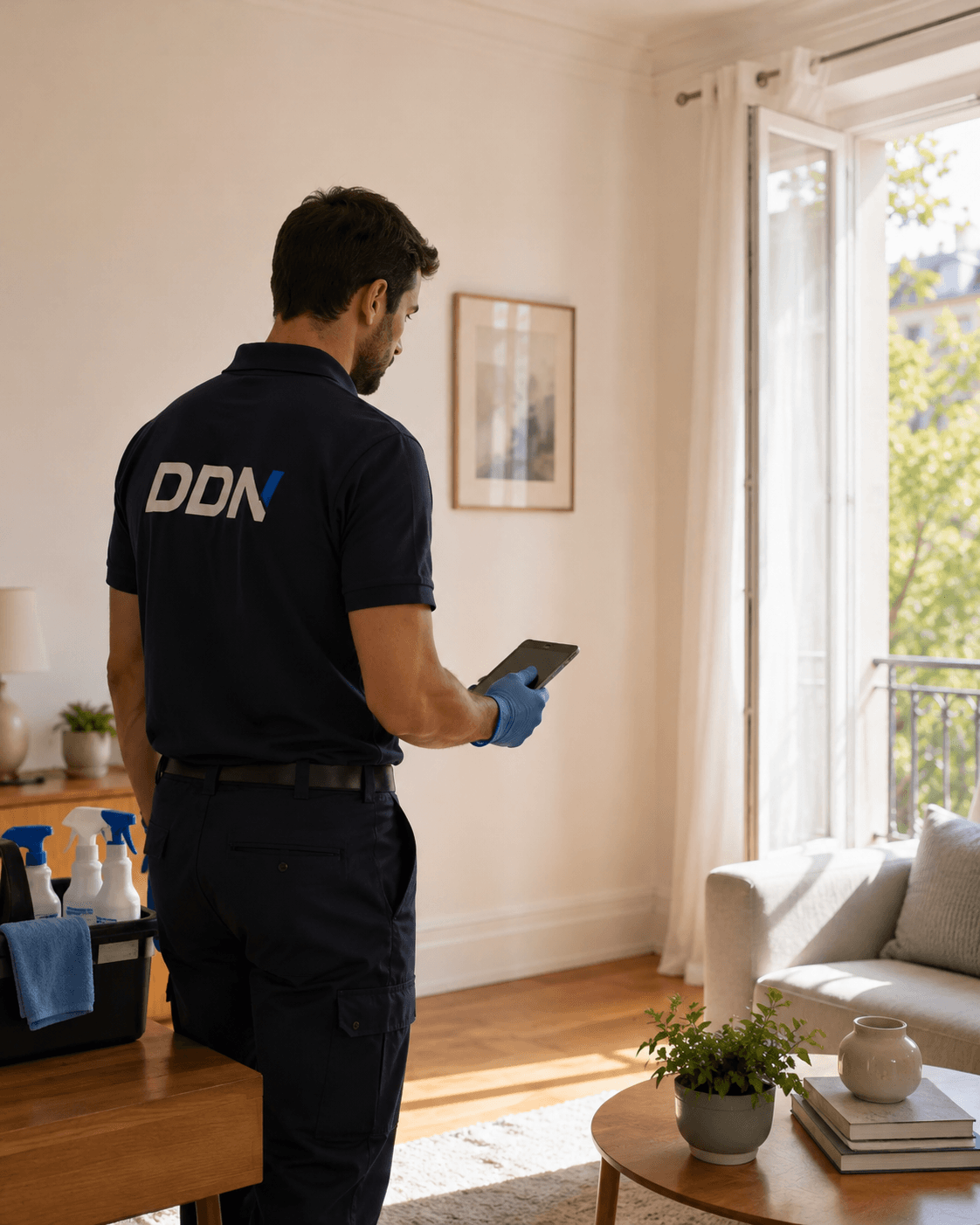 nettoyage après scène de crime